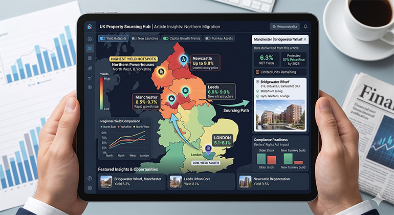 The Northern Migration: Sourcing High-Yield Property in 2026